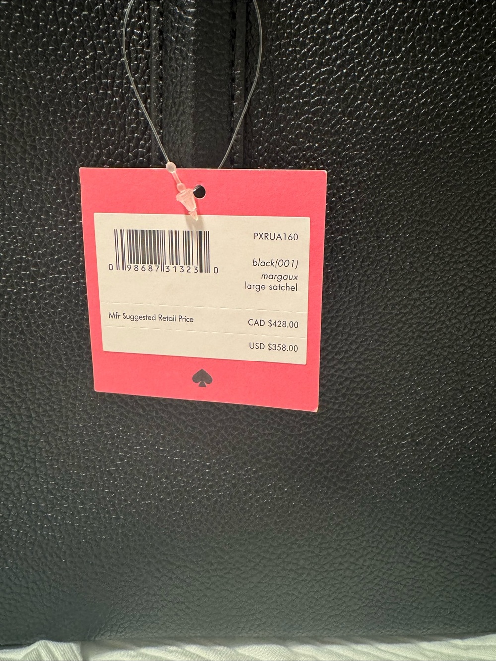 NWT Kate Spade Black Handbag - Picture 4 of 4
